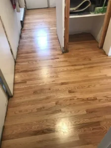 hardwood floor refinishing on 2nd floor