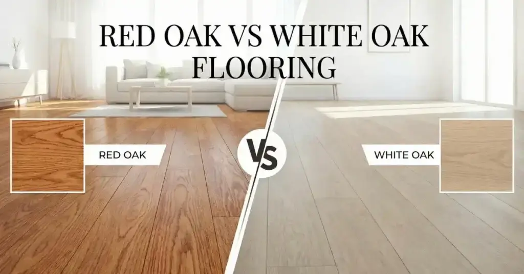 red oak vs white oak flooring