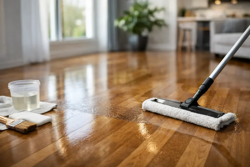 Best Low-Odor Floor Finish at Home