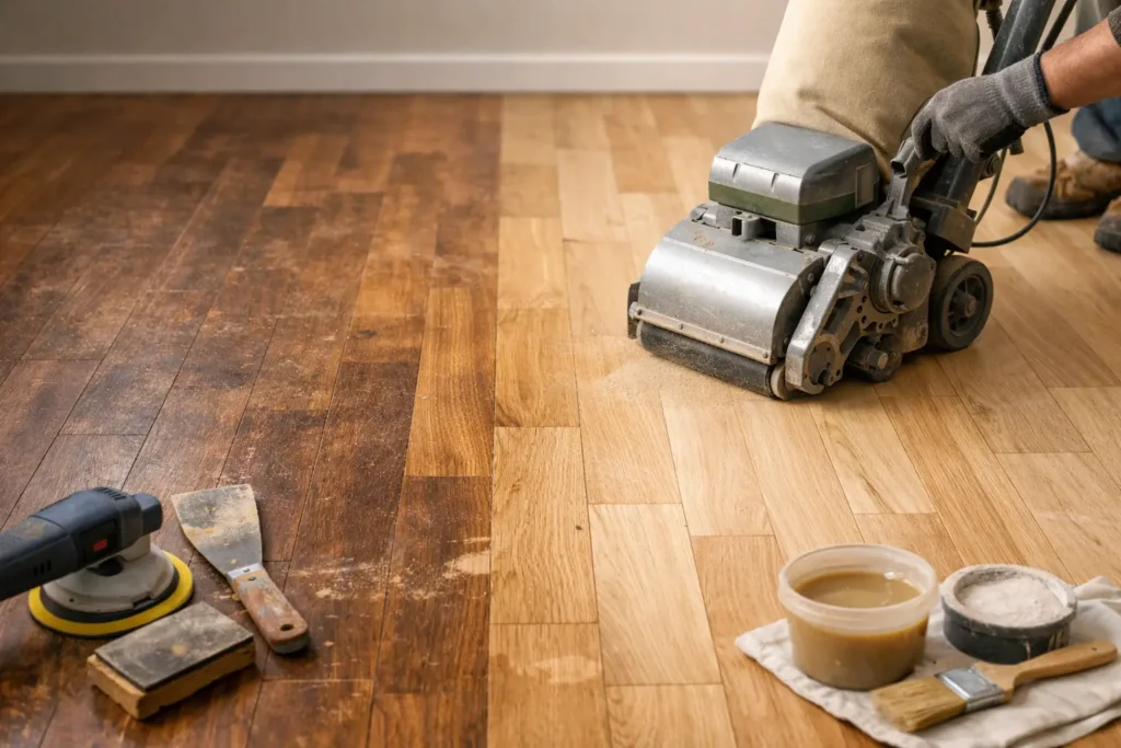 Can You Refinish Engineered Hardwood Floors?