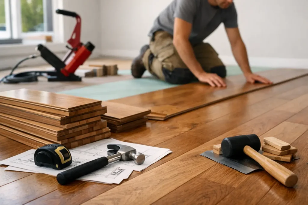 Hardwood Floor Installation Cost in CT