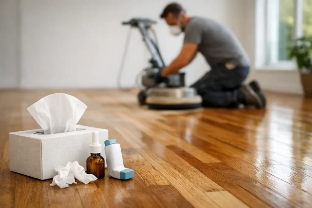 Hardwood Floor Refinishing for Allergy Sufferers
