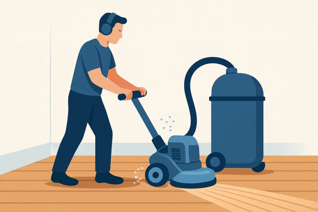 How Dustless Floor Sanding Actually Works