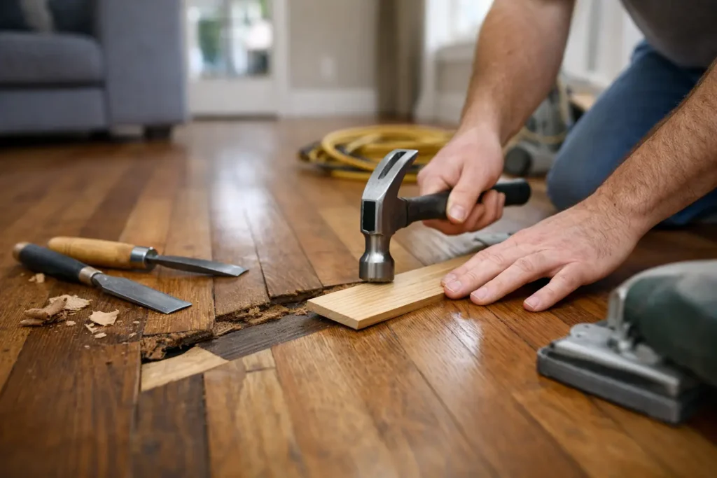Manchester CT Hardwood Floor Repair