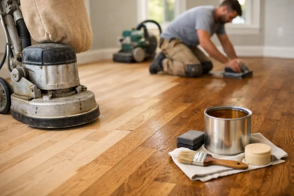 Oak Floor Refinishing Cost Factors