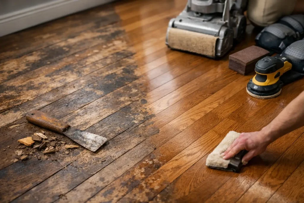 Can Damaged Hardwood Be Restored?