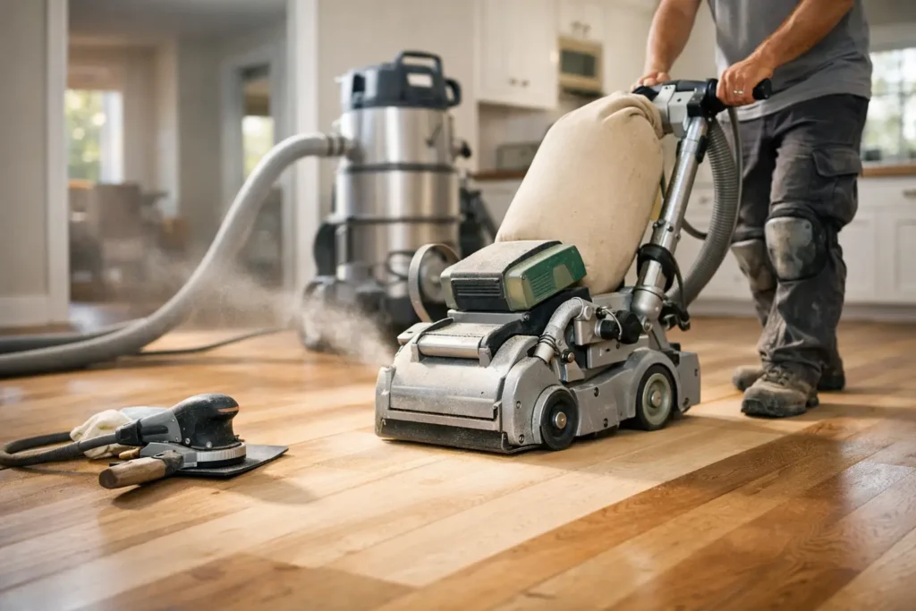 Dustless Floor Refinishing Service in CT