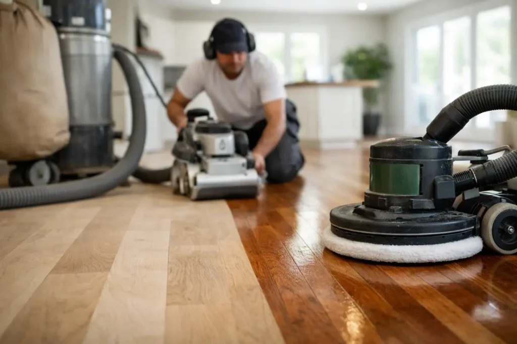 Dustless Refinishing of Wood Floors Near Me