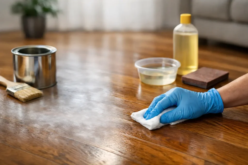 How to Fix Cloudy Polyurethane on Hardwood Floors
