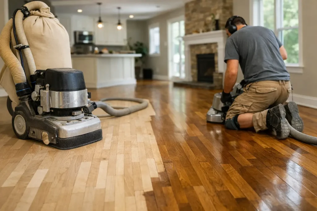 West Hartford Dustless Floor Refinishing