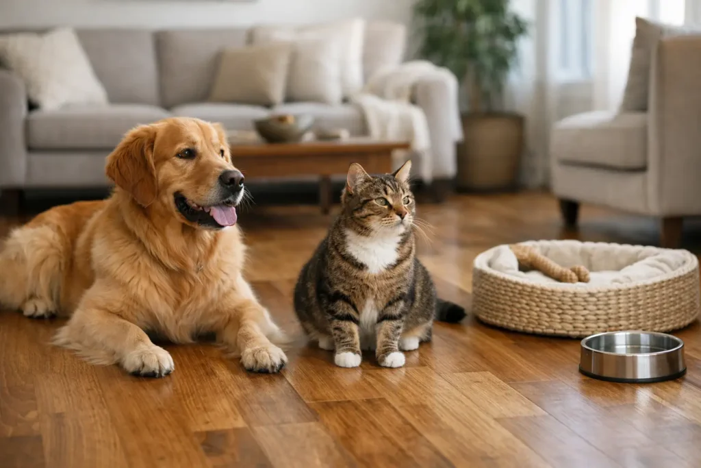 Best Wood Floors for Pets That Hold Up