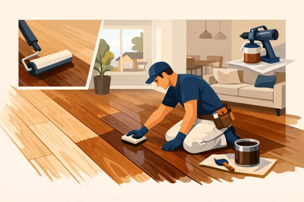 Hardwood Floor Staining Services That Refresh Homes