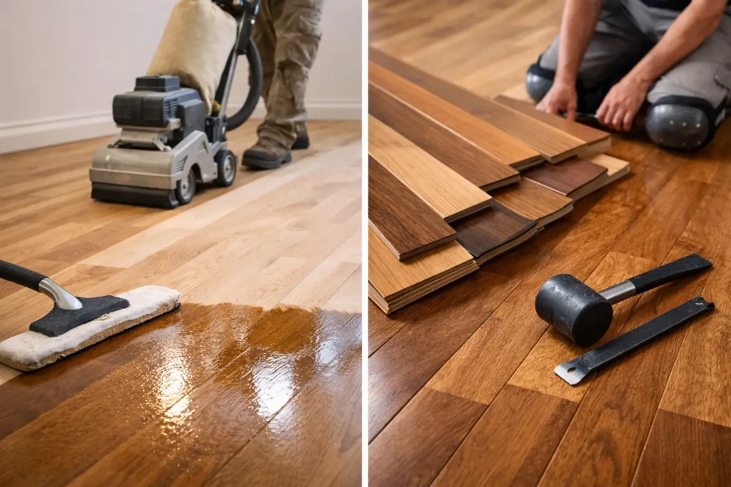 Site Finished vs Prefinished Hardwood