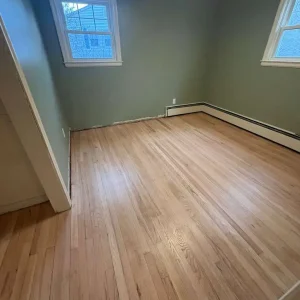 hardwood floor sanded and refinished
