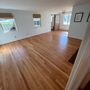 hardwood floor sanded and refinished